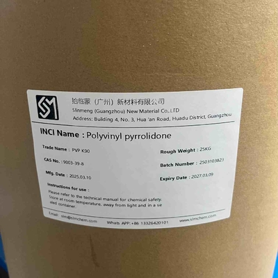 Buy Skin Care Film Forming Agent 9003-39-8 Polyvinylpyrrolidone K90 White Powder online manufacture